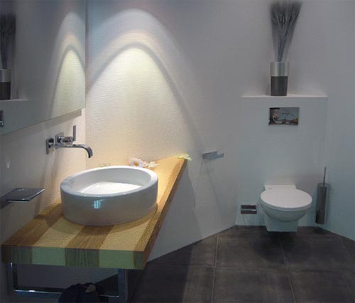 Waschbecken, Toilette Bad 18
